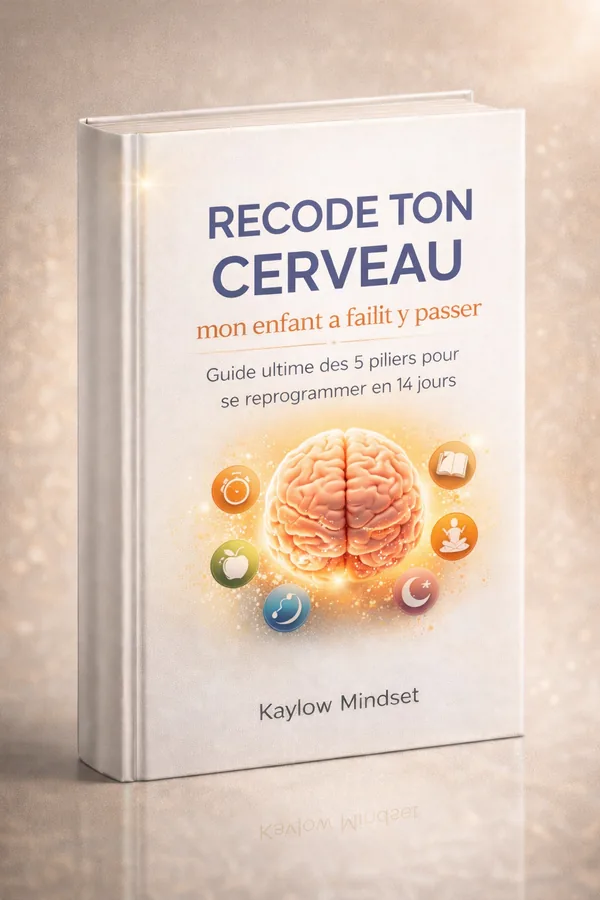 Couverture du livre "Brain Recode : Reprogramme Ton Cerveau pour Réussir" par Kaylow Mindset — ebook Développement